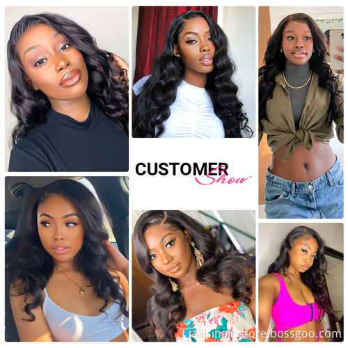 Vendor Stock 13X6 Hd Transparent Swiss Lace Wigs Human Hair Lace Front Glueless Brazilian 100% Virgin Natural Human Hair Wigs